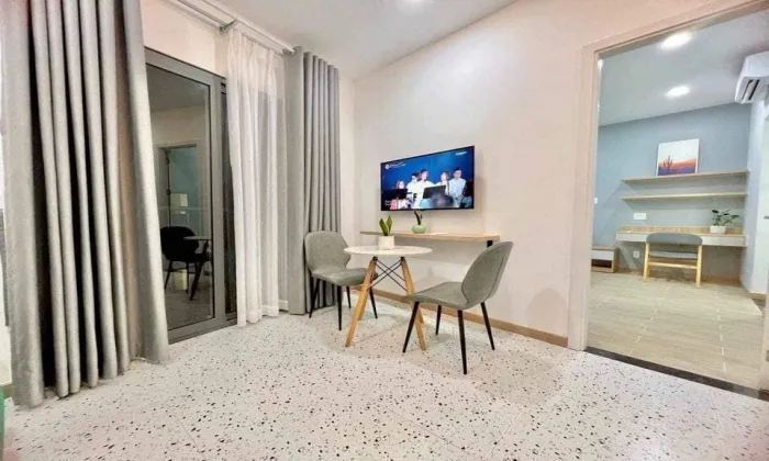 New One Bedroom Serviced apartment for rent in Vo Thi Sau District 3 HCMC 50sqm 650 USD/month