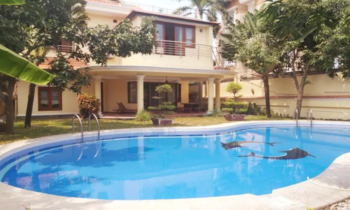 Pool Villa in Phu Tuong Compound Thao Dien District 2 HCMC 500sqm 4,000 USD/month