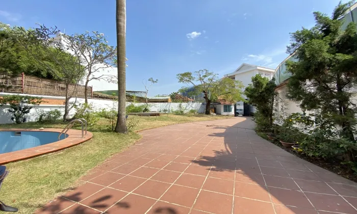 Huge Garden and Pool Villa for rent in Nguyen U Di Street Thao Dien HCMC 700sqm 5,000 USD/month