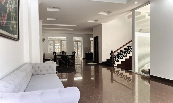 Partly Furnished Five Bedroom House In Fideco Compound Thao Dien HCMC 400sqm 2,750 USD/month