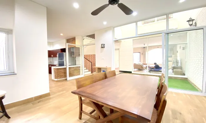 Nice Partly Furnished Villa For Rent in Vo Truong Toan Thao Dien HCMC 300sqm 2,500 USD/month
