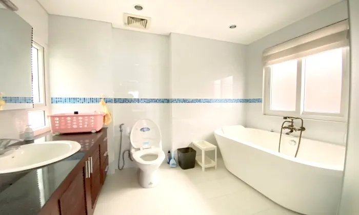 Nice Partly Furnished Villa For Rent in Vo Truong Toan Thao Dien HCMC 300sqm 2,500 USD/month