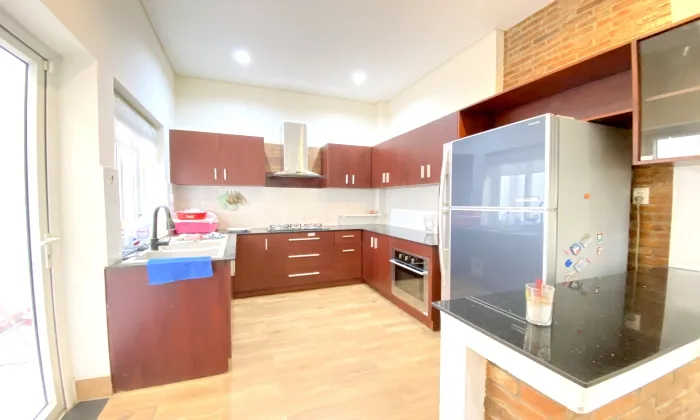 Nice Partly Furnished Villa For Rent in Vo Truong Toan Thao Dien HCMC 300sqm 2,500 USD/month