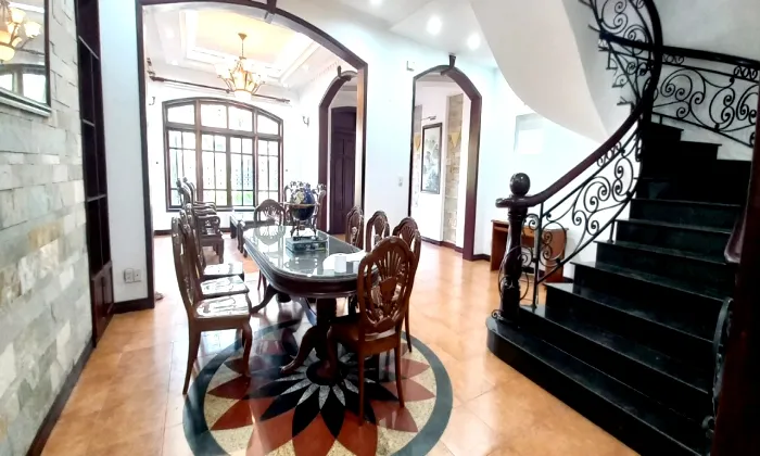 Partly Furnished House For Rent in Eden Compound Thao Dien Ward HCMC 400sqm 2,750 USD/month