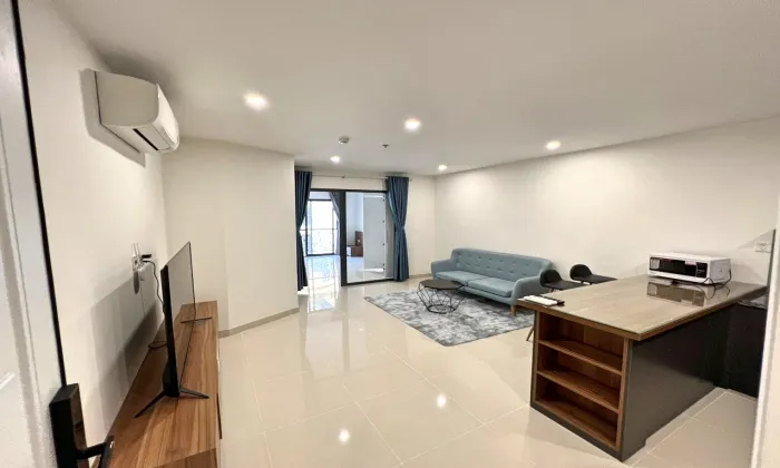 Two Bedroom Blue Eyes Serviced Apartment For Rent in Thao Dien HCMC 70sqm 850 USD/month