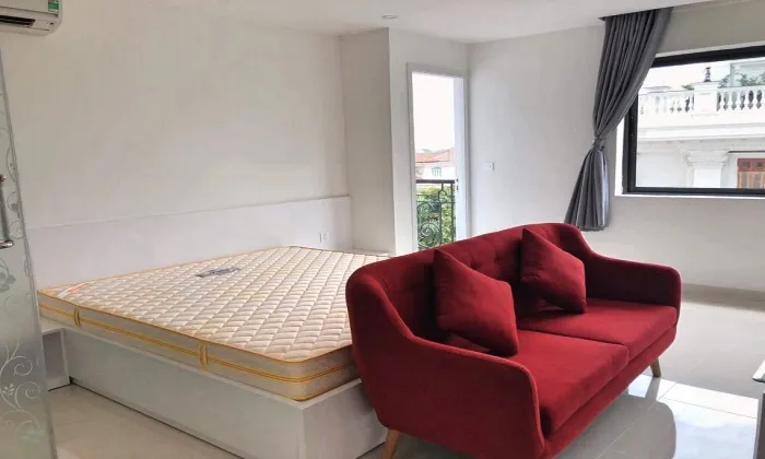 Nice and New Studio Blue Eyes Serviced Apartment For Rent in Thao Dien HCMC 35sqm 570 USD/month