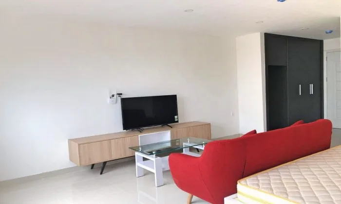 Nice and New Studio Blue Eyes Serviced Apartment For Rent in Thao Dien HCMC 35sqm 570 USD/month