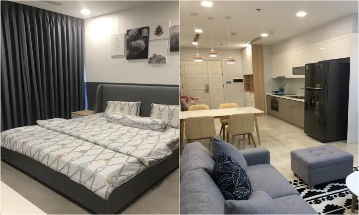 One Bedroom Vinhomes Golden River (Vinhomes Bason) Apartment For Rent 50sqm 1,000 USD/month