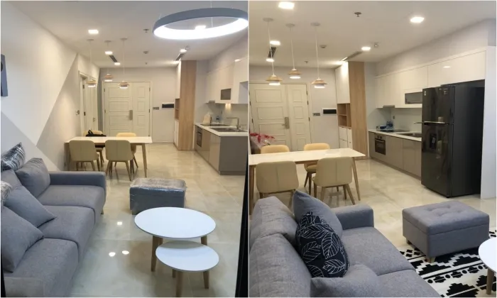 One Bedroom Vinhomes Golden River (Vinhomes Bason) Apartment For Rent 50sqm 1,000 USD/month