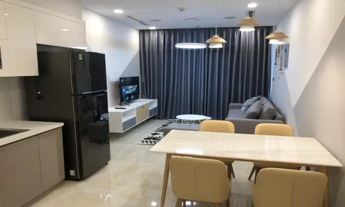 One Bedroom Vinhomes Golden River (Vinhomes Bason) Apartment For Rent 50sqm 1,000 USD/month