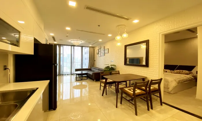 One Bedroom Vinhomes Golden River Apartment For Rent HCMC 46sqm 1,000 USD/month
