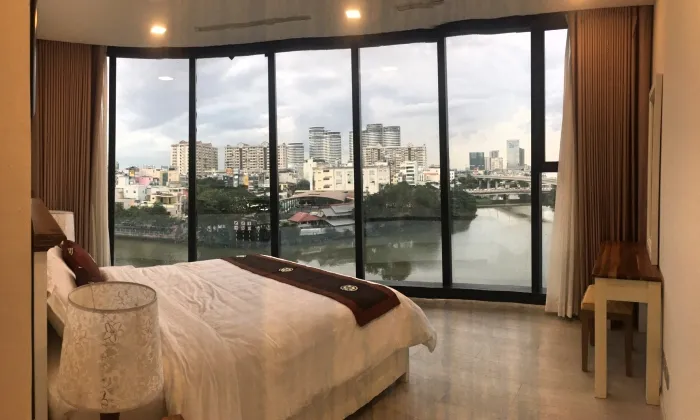 Canal View Vinhomes Golden River Apartment For Rent HCM 108sqm 1,500 USD/month