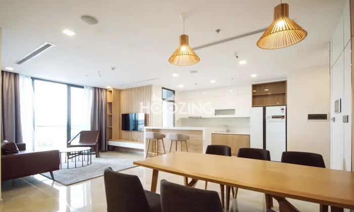 Modern Vinhomes Golden River Apartment For Rent HCM 124sqm 2,300 USD/month