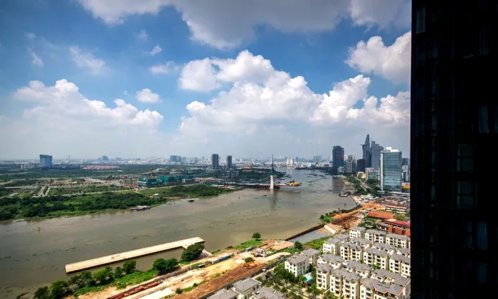 Luxury Vinhomes Golden River Apartment For Rent HCM 74sqm 1,400 USD/month