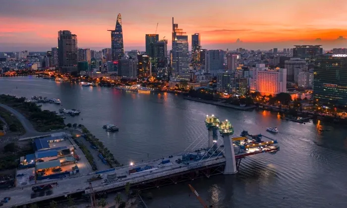 Luxury Vinhomes Golden River Apartment For Rent HCM 74sqm 1,400 USD/month