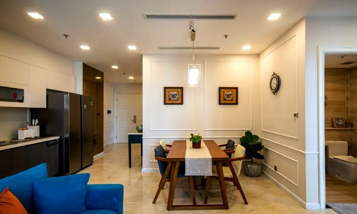 Luxury Vinhomes Golden River Apartment For Rent HCM 74sqm 1,400 USD/month