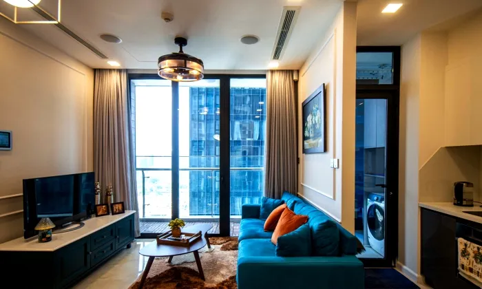 Luxury Vinhomes Golden River Apartment For Rent HCM 74sqm 1,400 USD/month