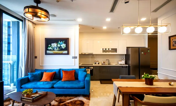 Luxury Vinhomes Golden River Apartment For Rent HCM 74sqm 1,400 USD/month