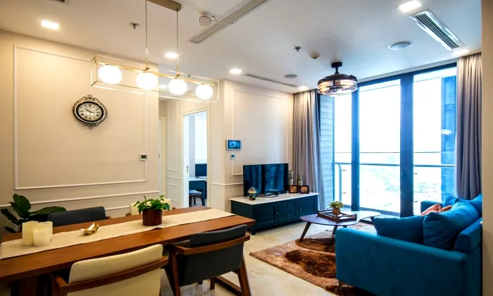 Luxury Vinhomes Golden River Apartment For Rent HCM 74sqm 1,400 USD/month