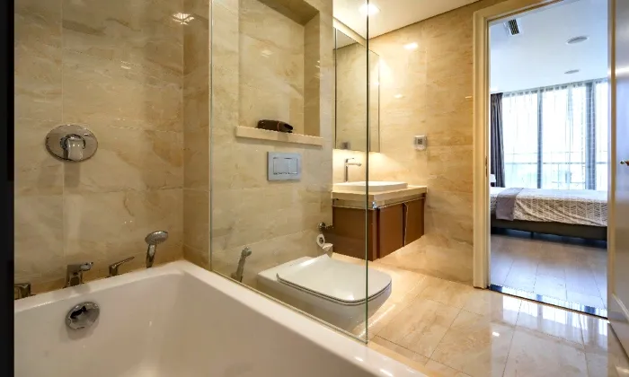 Three Beds Vinhomes Golden River Apartment For Rent HCMC 108sqm 1,700 USD/month