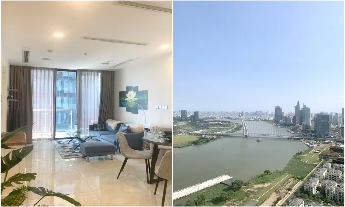 Nice View Vinhomes Golden River Apartment For Rent HCMC 68sqm 1,300 USD/month