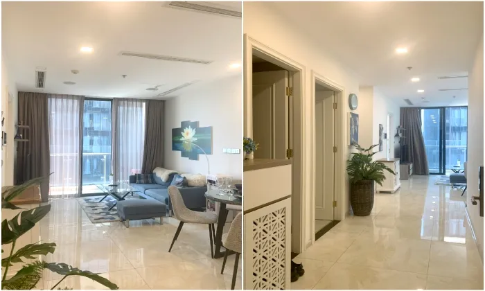 Nice View Vinhomes Golden River Apartment For Rent HCMC 68sqm 1,300 USD/month