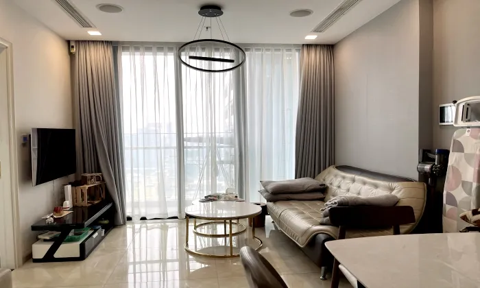Aqua 4 Vinhomes Golden River Apartment For Rent HCMC 70sqm 1,500 USD/month