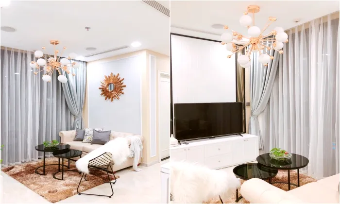 Cute Vinhomes Golden River Apartment For Rent in HCMC 70sqm 1,300 USD/month