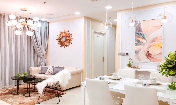 Cute Vinhomes Golden River Apartment For Rent in HCMC 70sqm 1,300 USD/month