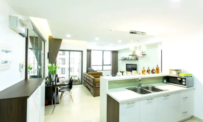 Modern 2Beds Masteri Thao Dien Apartment for rent HCM 70sqm 850 USD/month