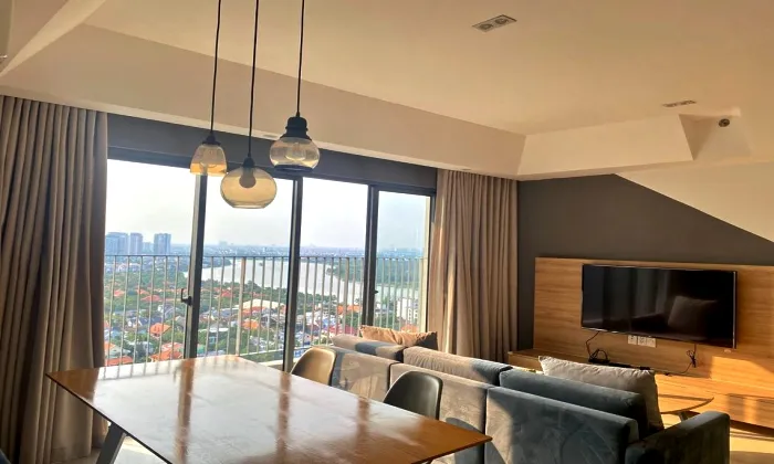 River View Masteri Thao Dien Apartment for rent HCM 92sqm 1,350 USD/month