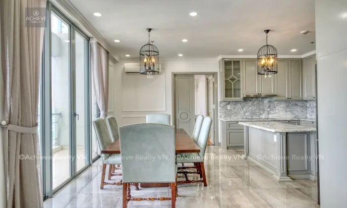 Penthouse Masteri Thao Dien Apartment for rent HCM 260sqm 5,000 USD/month