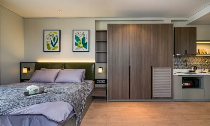 Bee Holm Residence Serviced Apartment in Thao Dien HCM 25sqm 570 USD/month