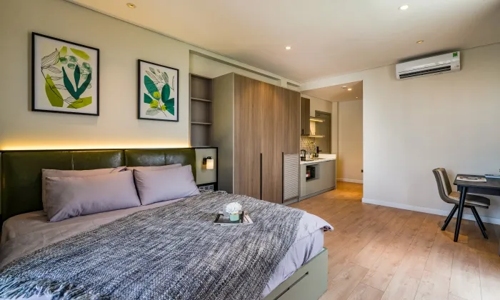 Bee Holm Residence Serviced Apartment in Thao Dien HCM 25sqm 570 USD/month