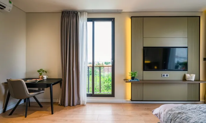 Bee Holm Residence Serviced Apartment in Thao Dien HCM 25sqm 570 USD/month