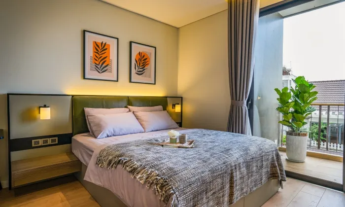 Nice Bee Holm Residence Serviced Apartment in Thao Dien HCMC 40sqm 750 USD/month