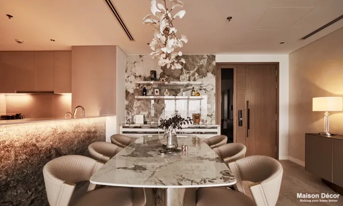 Classy The River Thu Thiem Apartment in HCMC 125sqm 3,500 USD/month