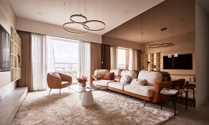 3Beds The River Thu Thiem Apartment in HCMC 140sqm 3,000 USD/month