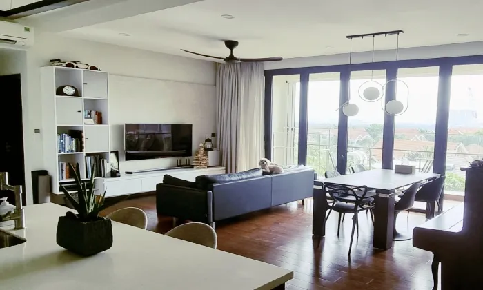 d' Edge Thao Dien Three Beds apartment in HCM 145sqm 3,300 USD/month