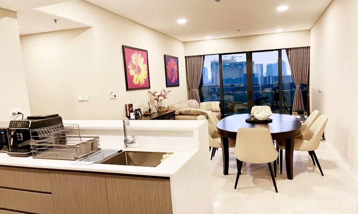 Hudson The River Thu Thiem Apartment in HCMC 84sqm 1,800 USD/month