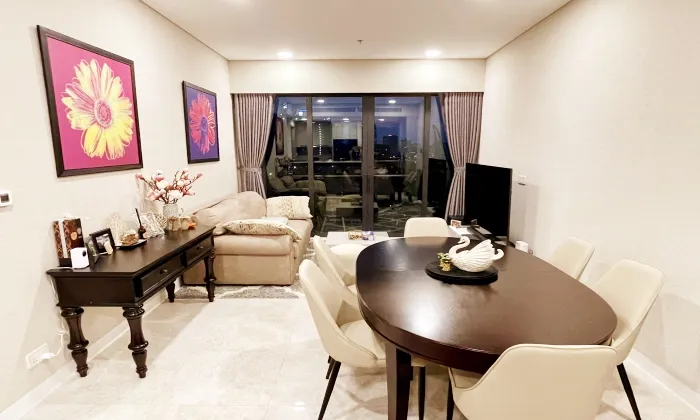 Hudson The River Thu Thiem Apartment in HCMC 84sqm 1,800 USD/month