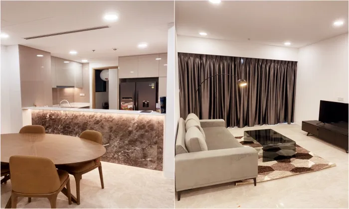 3Beds SEIN The River Thu Thiem Apartment in HCMC 120sqm 2,200 USD/month