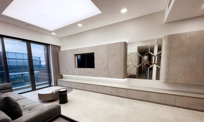 3Beds Thames The River Thu Thiem Apartment in HCMC 125sqm 2,800 USD/month
