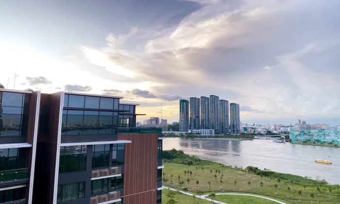 3Beds Thames The River Thu Thiem Apartment in HCMC 125sqm 2,800 USD/month