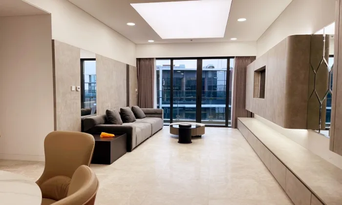 3Beds Thames The River Thu Thiem Apartment in HCMC 125sqm 2,800 USD/month