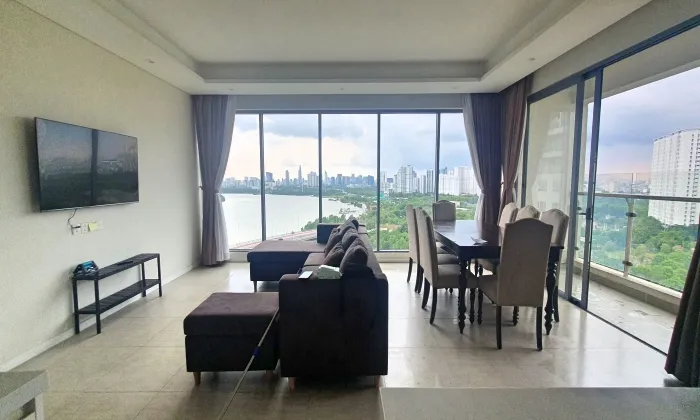 Spacious Size 4Beds Bahamas Diamond Apartment For rent HCM 167sqm 2,550 USD/month