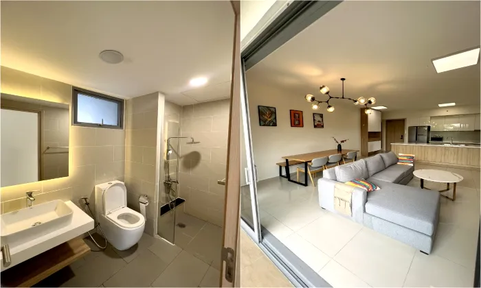 Nice 3Beds Palm Height Residence apartment HCM 121sqm 950 USD/month