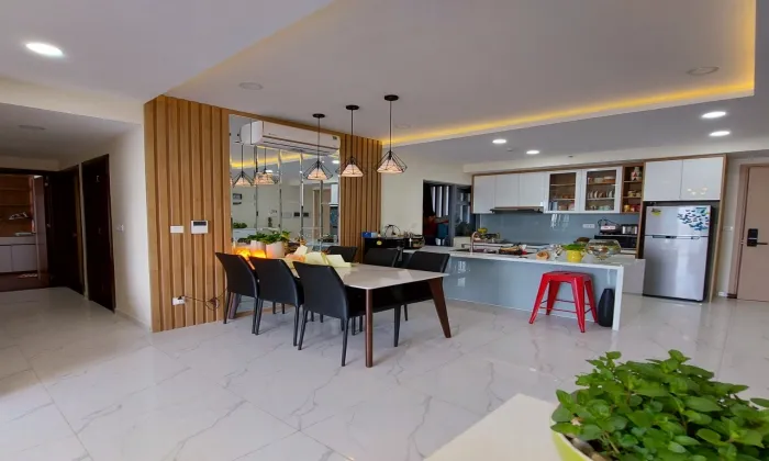 Best View 3Bed Palm Height Residence apartment HCM 105sqm 850 USD/month