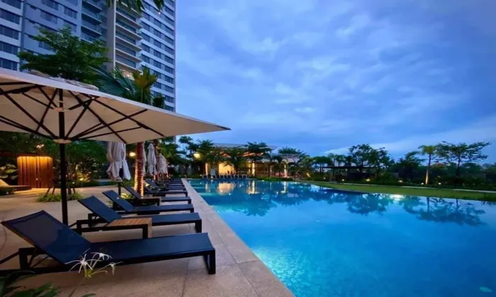 Best View 3Bed Palm Height Residence apartment HCM 105sqm 850 USD/month