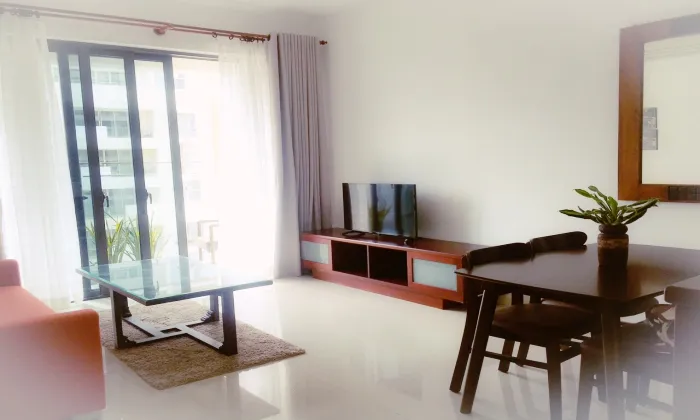 Outside View One Bedroom Apartment Estella Heights HCM 60sqm 1,050 USD/month